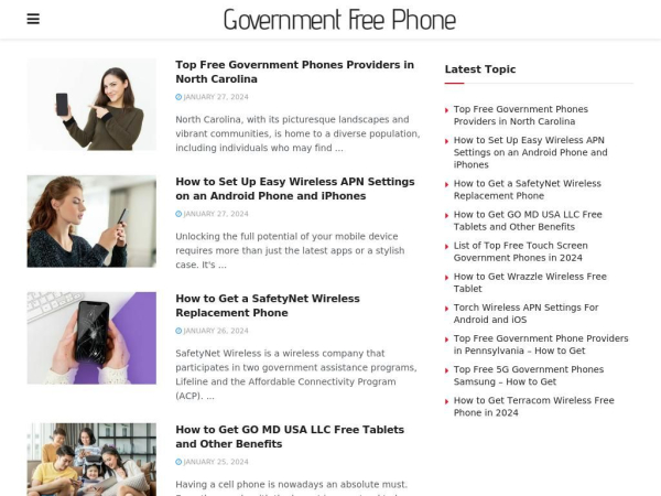 governmentfreephone.com