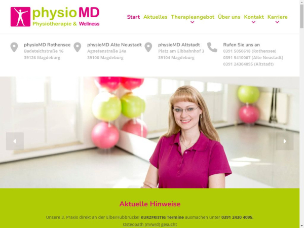 physiotherapie-magdeburg.com